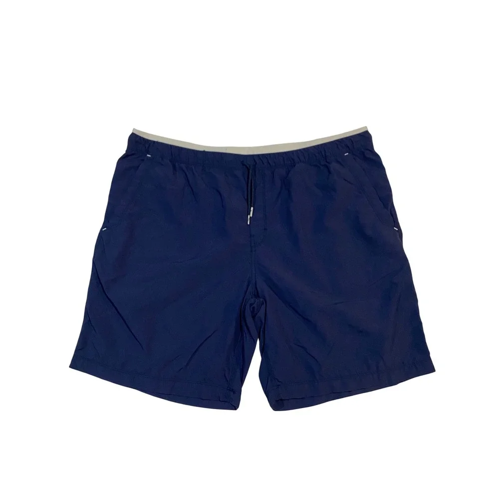 The North Face Mens XXL Navy Blue Ripstop Lightweight Hiking Shorts CFN6